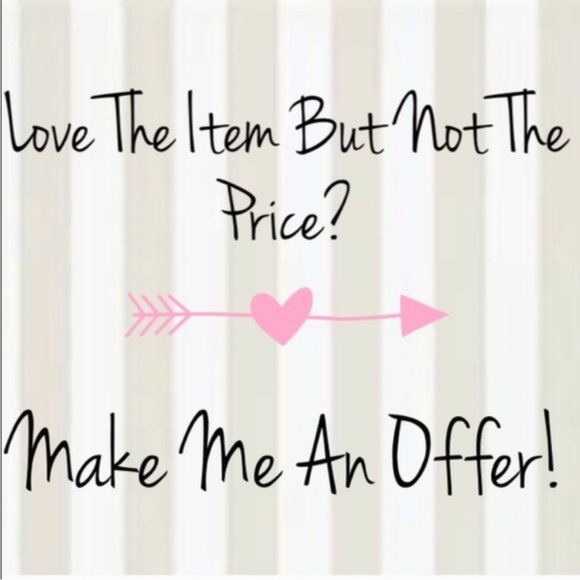 Other - Make Me An Offer Pink Arrow Graphic Sign